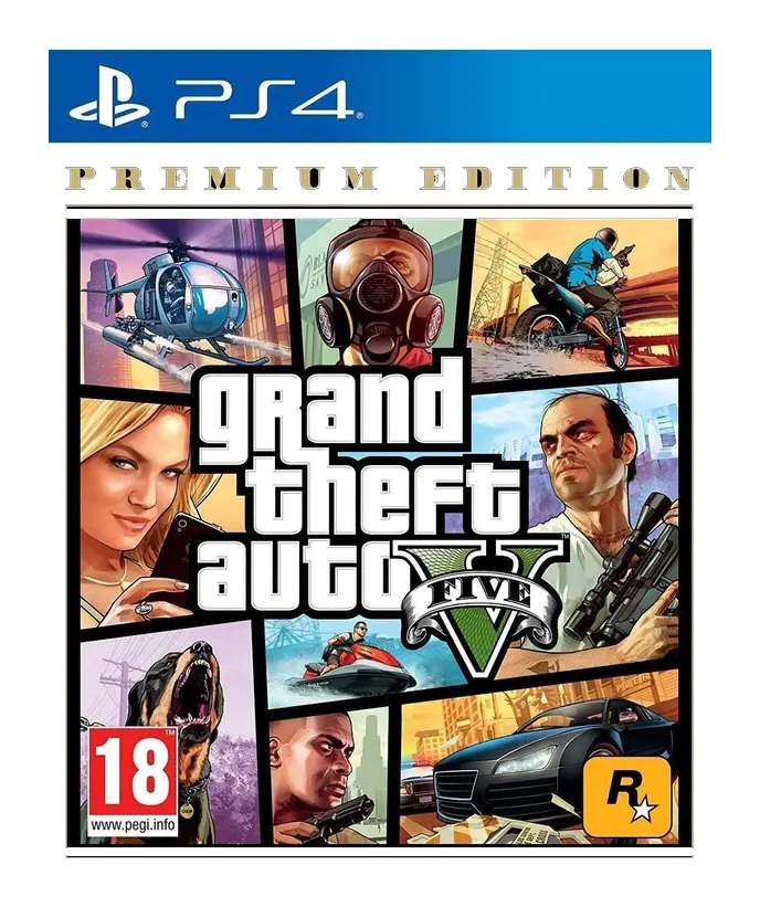 Rockstar Gta 5 Premium Edition Ps4 Oyun